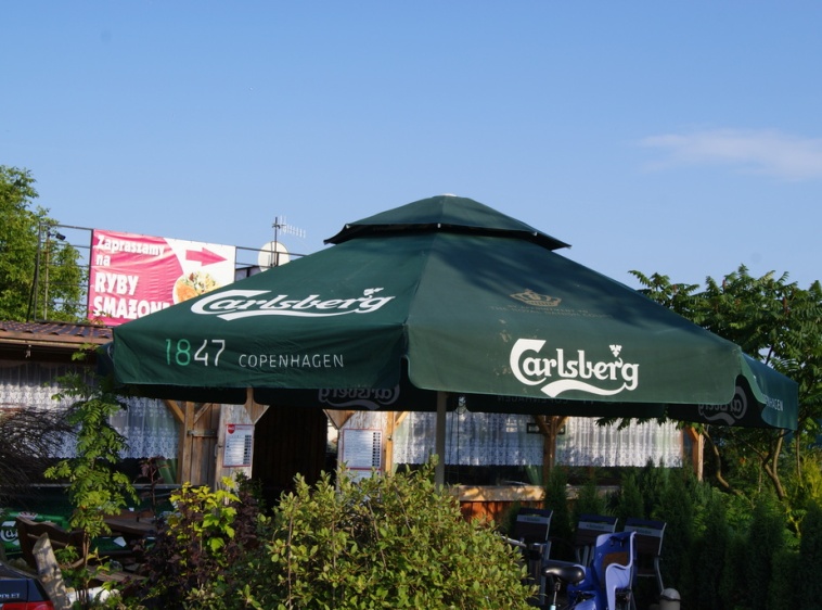 Bar "Pod Samowarem", koło kempingu Władysławowo 