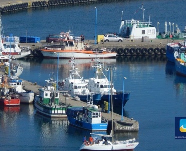Kutry rybackie bazują przy pomostach 1,2,3 oraz zajmują część mola Pasażerskiego i nabrzeża Wyładunkowego