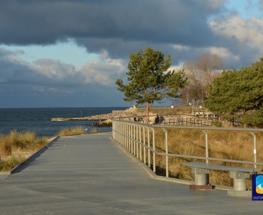 Hel - ścieżka spacerowe.